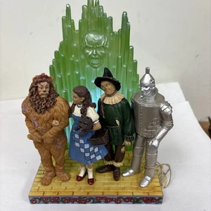 Jim Shore Zauberer von Oz Figuren mit Smaragdstadt Szene Figur 6015043 - Bild 1 von 5