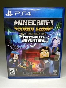 Minecraft: Story Mode The Complete Adventure PS4 (PlayStation 4, 2016) - Imagen 1 de 4