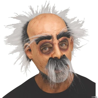 Adults Hairy Harry Old Man Mask - Funny Creepy Halloween Costume Prop - Image 1 of 4