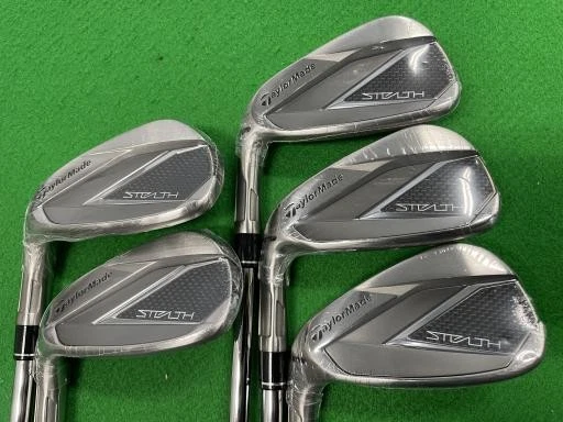 TaylorMade Stealth MAX lefty Iron Set 6-9,Pw 5pc Flex Stiff KBS MAX MT 85 JP - Image 1 of 4