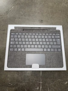 Open Box French Layout Microsoft Surface Gray Signature Keyboard - Picture 1 of 2