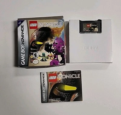 Lego Bionicle Game Boy Advance Nintendo GBA Autêntico CIB Manual, Caixa, Jogo - Imagem 1 de 4