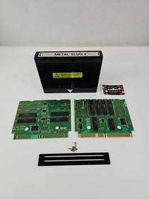 Metal Slug 2 SNK Cartridge Neo Geo MVS 100% Authentic Tested & Working