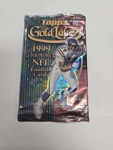 1999 Topps Gold Label Football Factory Sealed Pack From Box - Randy Moss RC? - Picture 1 of 2