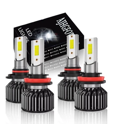 For Toyota Prius 2010-2012 2013 2014 2015 LED Headlights High Low Beam Bulbs 4x - Image 1 of 4