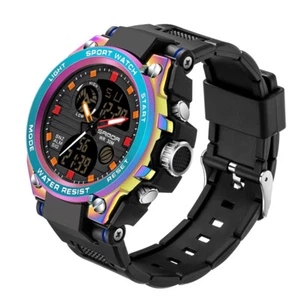 Men's Quartz Watch 50M Waterproof Digital Classic Sport Wristwatch Luminous New - Picture 1 of 10
