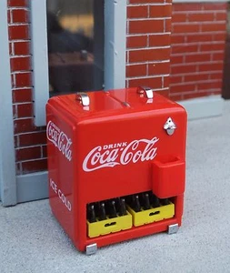 Premium Danbury Mint Coca Cola Kühltruhe Druckguss Maßstab 1:24 G Diorama Artikel - Bild 1 von 2