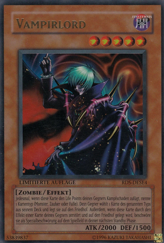 YU-GI-OH, VAMPIRLORD, UR, RDS-DESE4, LIM - Bild 1 von 1