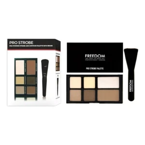 Freedom Pro Strobe Contour Powder Palette Contour & Highlight Kit With Brush - Picture 1 of 1