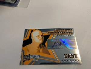 Chromagraph authentic Kane 2006 Topps chrome WWE Heritage auto - Photo 1 sur 2