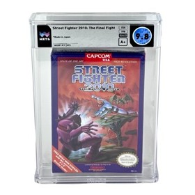 NES Street Fighter 2010 WATA 9.8 Factory Sealed Graded Nintendo Game