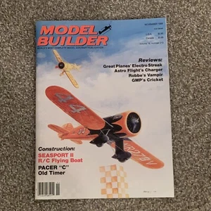 MODEL BUILDER magazine November 1989 Seasport II R/C Flying Boat - Picture 1 of 4