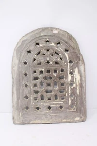ALTE ANTIKE SELTENE HANDGESCHNITZTE EINZIGARTIGE DESIGN SCHWERE STEIN FENSTERPLATTE JALI NH6963 - Bild 1 von 12