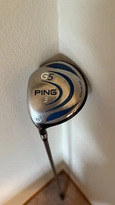 Ping G5 Fairway 3 Wood 3W 15° Graphite TFC 100F Soft Regular Left Hand Winn Grip - Picture 1 of 7