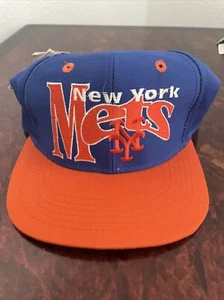 Vintage- 1993 New York Mets Baseball Hat Made By The Game NWT - Picture 1 of 10