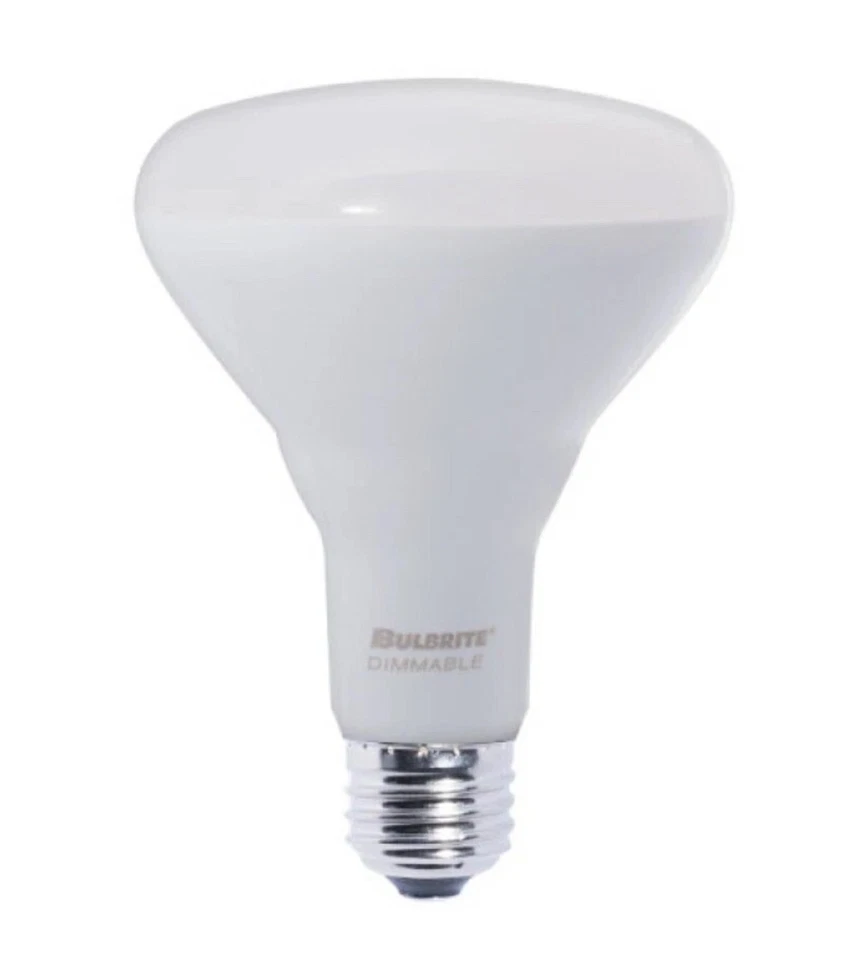 BULBRITE LIGHT BULB 20W DIMMABLE WARM WHITE BR40 - Image 1 of 4