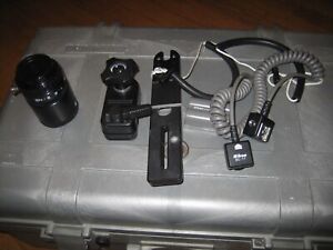 LOT NIKON SC-17 appareil photo sous-marin flash câble stroboscopique support cordon 