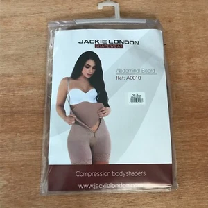 Jackie London Shapewear Abdominal Board One Size Brown Compression Slimming - Picture 1 of 7