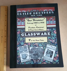 Butler Brothers Catalog Fenton Carnival Glass +Department Store Glassware 400pgs - Bild 1 von 24