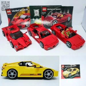 LEGO FERRARI 3 SET PACK (8652, 8671, 8143) 100% Complete with Instructions - Picture 1 of 24