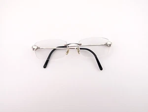 Cartier Eyeglasses, Frames Only, 3464263 Silver Rimless, ..-19-140, Metal France - Picture 1 of 21