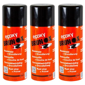 3 x Brunox epoxy Spray 400ml Rostumwandler Rostsanierer Rostschutz - Bild 1 von 1