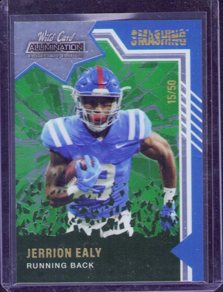 2021 Wild Card Alumination Jerrion Ealy Rookie 15/50 Smashing - Image 1 of 1