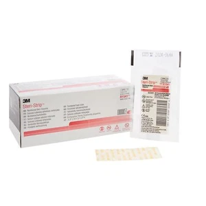 1 Box Skin Closure Strip Steri-Strip 1/4 X 3 Inch Nonwoven Material 50/BX #R1541 - Picture 1 of 6