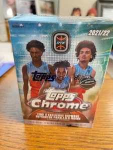 2021-22 TOPPS CHROME OVERTIME ELITE OTE BASKETBALL SEALED BLASTER BOX - Picture 1 of 2