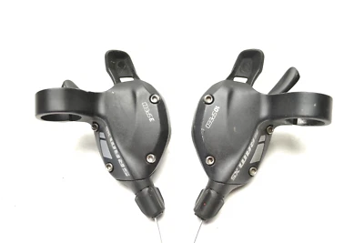SRAM X5 IMPULSE TECHNOLOGY 10 x 3 SPEED BICYCLE 22.2 MM CLAMP TRIGGER SHIFTERS - Image 1 of 4