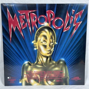Metropolis: Moroder's 1984 VL5090 Laserdisc Sealed - Picture 1 of 16