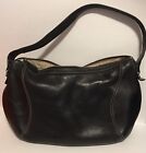 Cole Haan Black Leather Hobo style purse bag Excellent preowned condition