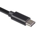 Długi przedłużacz USB C typ C męski na żeński USB2 0 480Mbps 0 5m / 1 64ft