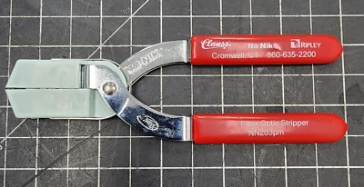 Clauss NO-NIK Fiber Optic 203µm Stripper 46241 Red [OF36] - Image 1 of 4