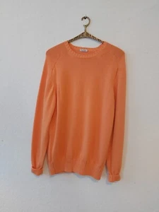 Herren Pullover von Gran Sasso G. 52,orang' Baumwolle. - Bild 1 von 3