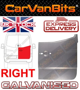 FOR MERCEDES SPRINTER VW CRAFTER 06-18 REAR DOOR SKIN REPAIR BODY PANEL HIGH RIG - Picture 1 of 4