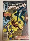 The Amazing Spider-Man #265 1st Print The Fox Is  Back Newsstand Ed Silver Sable