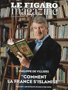 LE FIGARO MAGAZINE n°22444 07/10/2016 Philippe de Villiers/ RTL/ Mélanésie - Imagen 1 de 10