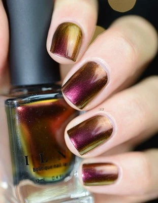 ILNP Greatness - Red, Orange, Copper, Gold, Chartreuse Ultra Chrome Nail Polish - Image 1 of 4