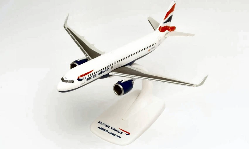 Airbus A320neo British Airbus 1:200 Model HERPA - Immagine 1 di 1