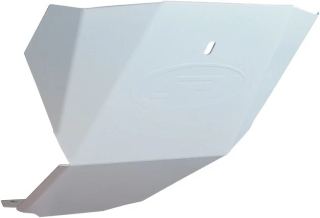 Placa de derrapagem frontal reta branca #182-112-BRANCA Polaris - Imagem 1 de 1