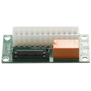 Board Dual PSU Multiple Netzteil Adapter Add2Psu mit Sata ATX 24Pin zu 4P4532 - Afbeelding 1 van 8