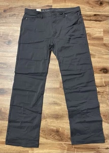 PrAna Men's Stretch Zion Brion Pants sz 40x36 Inseam Slim Charcoal Gray NWT - Picture 1 of 8