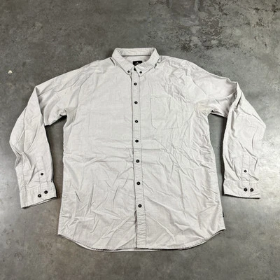Rip Curl Shirt Men XXL Gray Button Up Surf Outdoors - Image 1 of 4