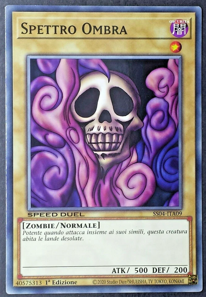 SPETTRO OMBRA in Italiano SPEED DUEL SS05-ITA09 Comune YUGIOH - Immagine 1 di 1
