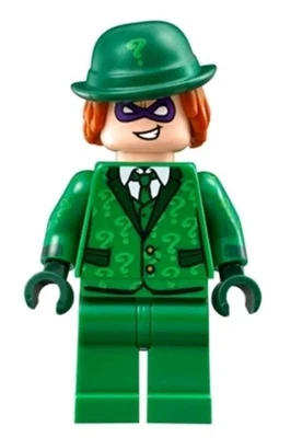 LEGO DC Super Heroes: The LEGO Batman Movie The Riddler Minifigure (70903) sh334 - Image 1 of 3