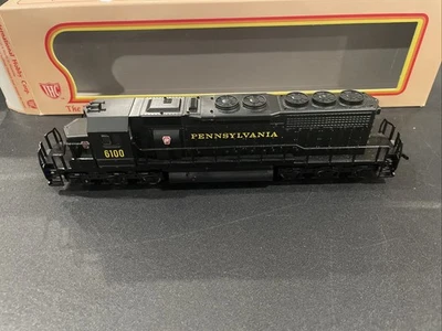 7943 EMD SD45, PRR 6100, BRUNSWICK GREEN, PARAGON4 SOUND/DC/DCC, HO Model Train - Image 1 of 4