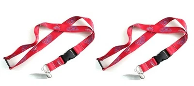 St. Louis Cardinals MLB Lanyard Red 2 Pack - Image 1 of 2