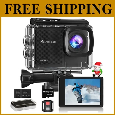 Waterproof 48MP Camera with 40M Underwater Capability - Image 1 of 4