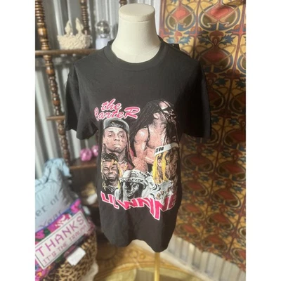 Camiseta Lil Wayne The Carter Tour Avenue 1975 estampa gráfica média - Imagem 1 de 3